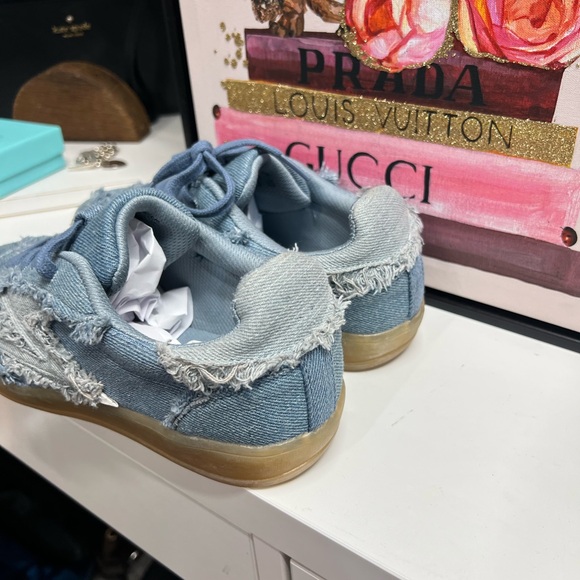🔥 Zodiac denim Blue Sneakers women size 5 - Picture 6 of 6